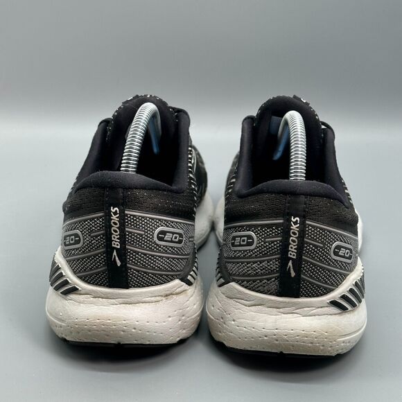 Brooks Glycerin 20 Women's 10 Black Athletic Shoes Lace Up Low Top Sneakers - Picture 5 of 11